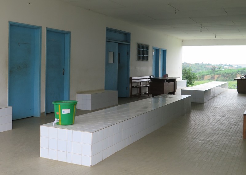 The health centre at Djibi village, July 2016.