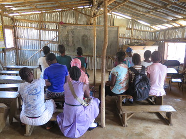 The majority of girls interviewed had become pregnant during the Ebola outbreak