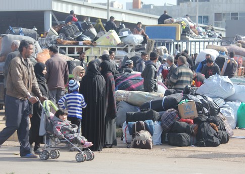 Evacuation of Syrias Al-Waer district in Homs
© Getty Images.