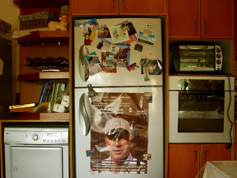 A poster of me on their fridge at home.