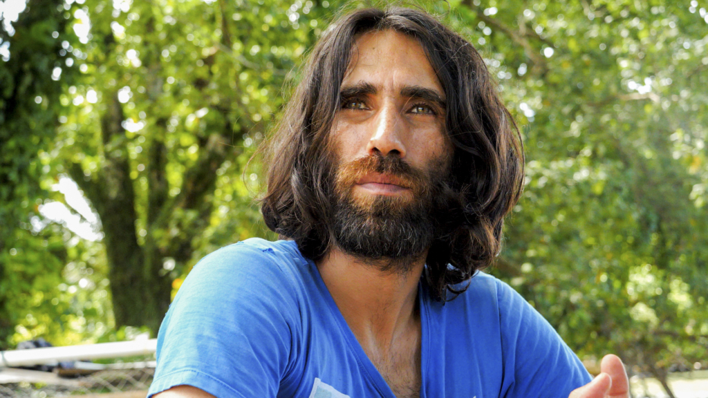 Journalist and human rights activist Behrouz Boochani who was arrested by police on Thursday.