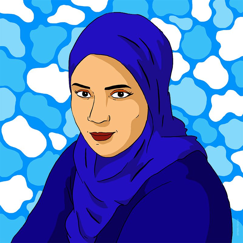 Portrait of Hayat