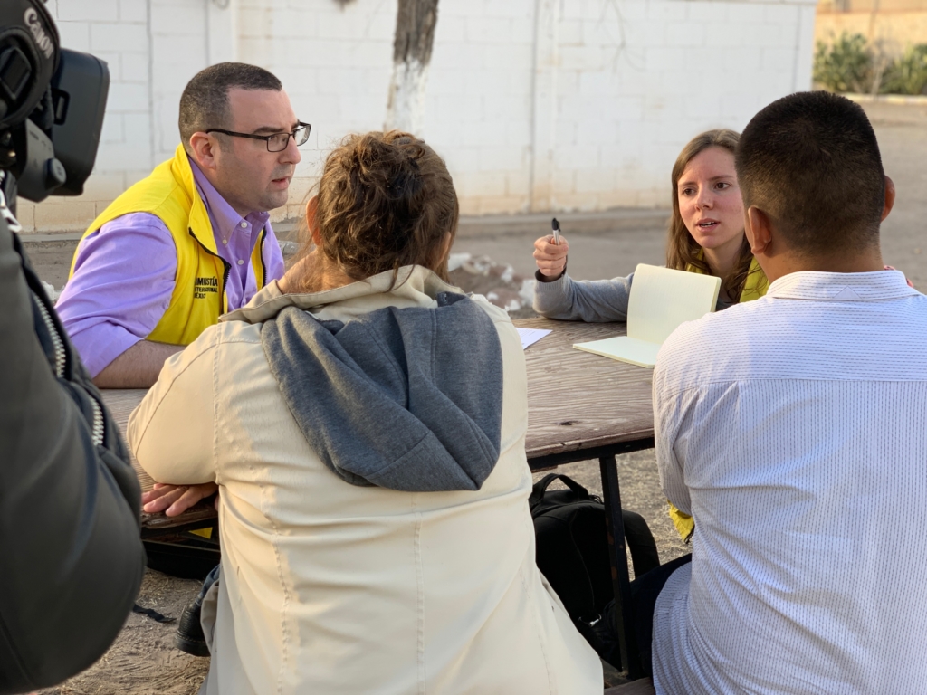 A group of participants in the campaign. © Alli Jarrar