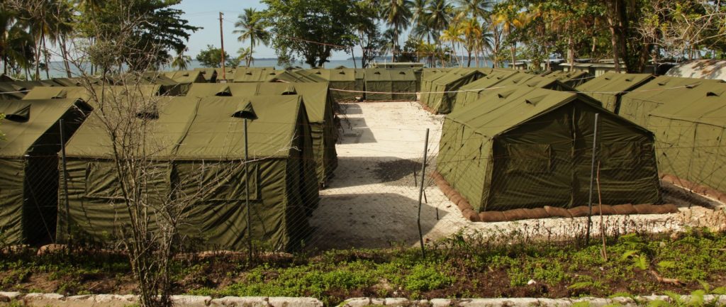 Manus Island water supplies destroyed refugees removed