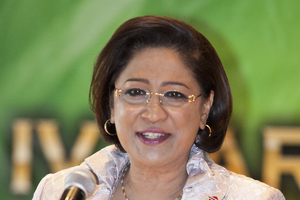 The Prime Minister of Trinidad and Tobago, Kamla Persad-Bissessar ©AFP/Getty Images.