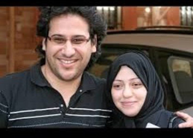 Samar Badawi and Waleed Abu al-Khair ©Private.