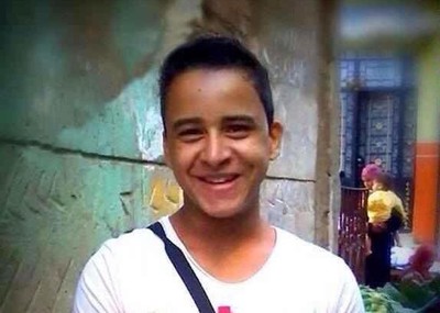 18-year-old Mahmoud, before he was detained  ©Private