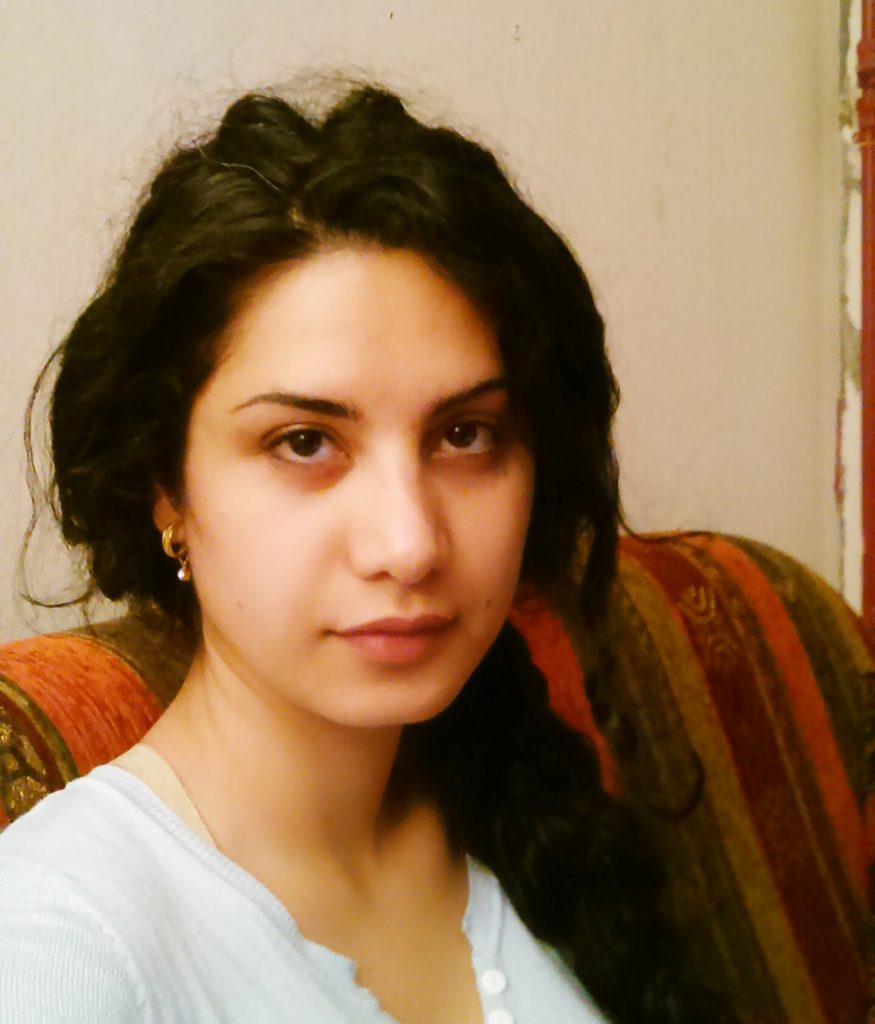 Raneem Ma'touq, a Fine Arts student who was disappeared for two months in 2014