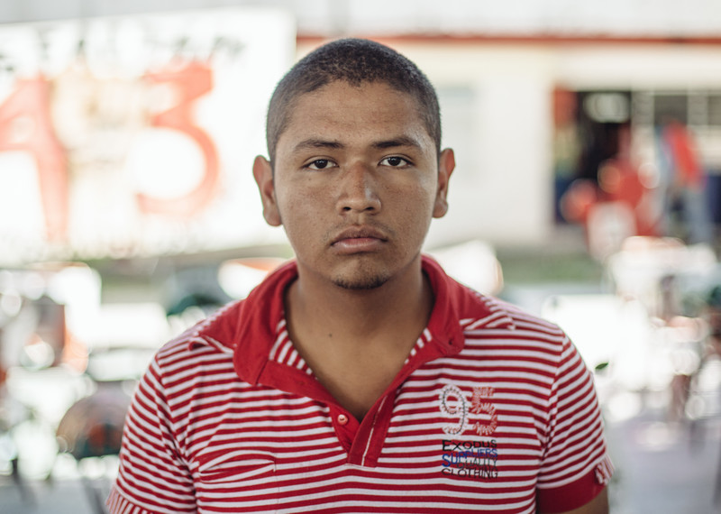 Mario, a student at Ayotzinapa