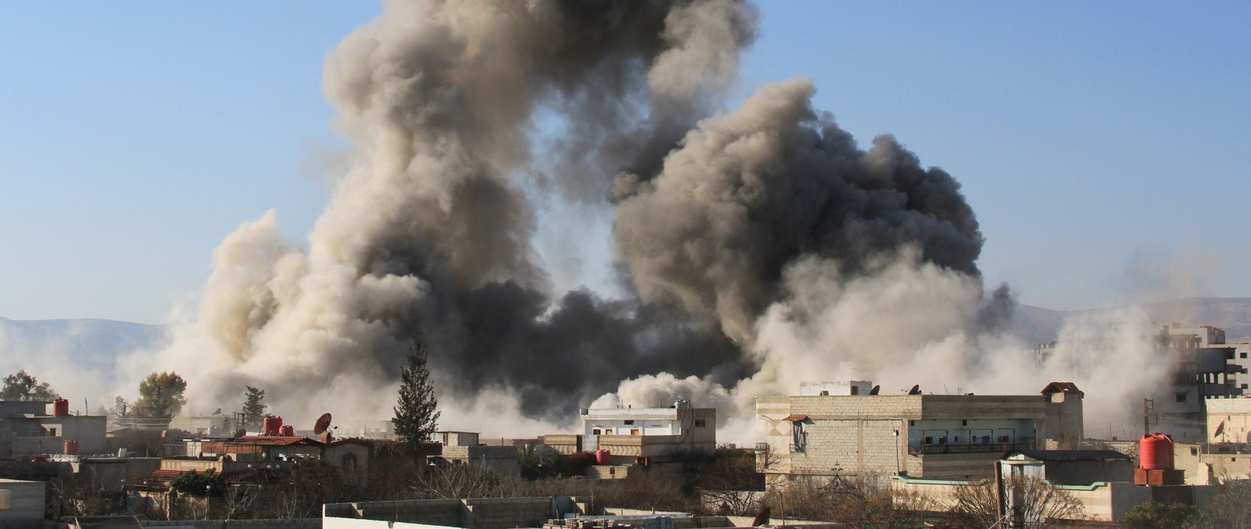 Syria Terrifying eyewitness video of life under siege and barrel bombs must spur humanitarian