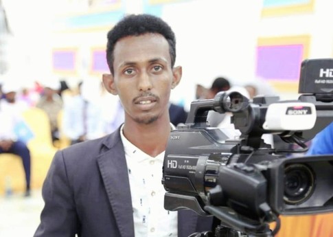Sabir Abdulkadir Warsame a journalist in Somalia. Photo credit: Private.