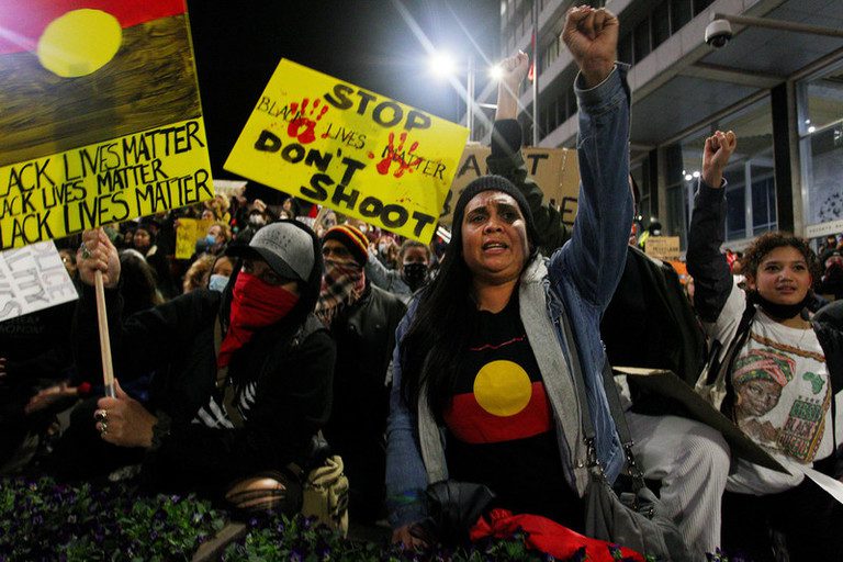 Protest Sydney Black Lives Matter