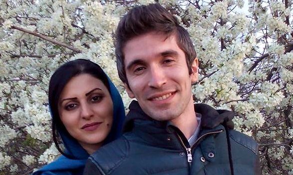 Arash Sadeghi and Golrokh Ebrahimi Iraee, Activist couple.