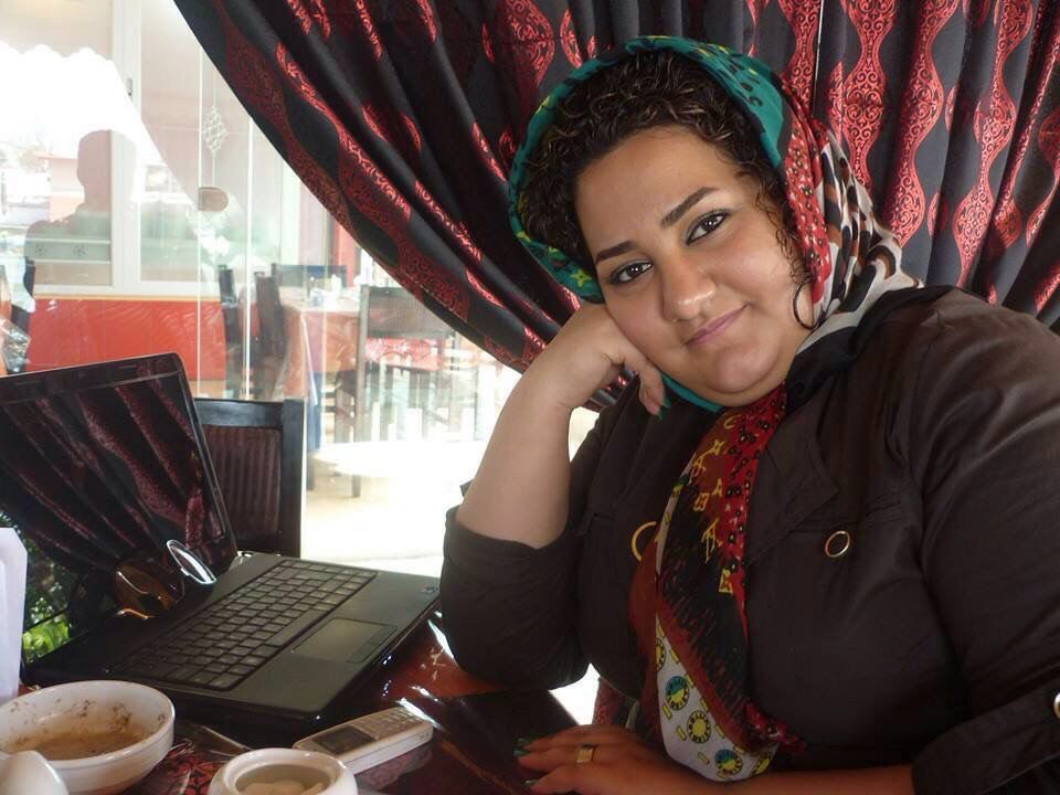 Atena Daemi, anti-death penalty campaigner.