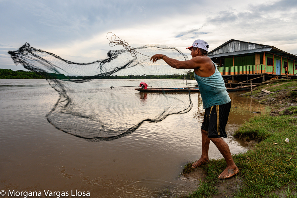 Fisherman in Cuninico Community. Photo: Morgana Vargas Llosa, 2019