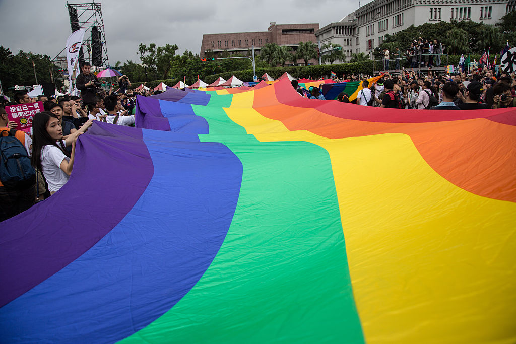 LGBTI flag in taiwan