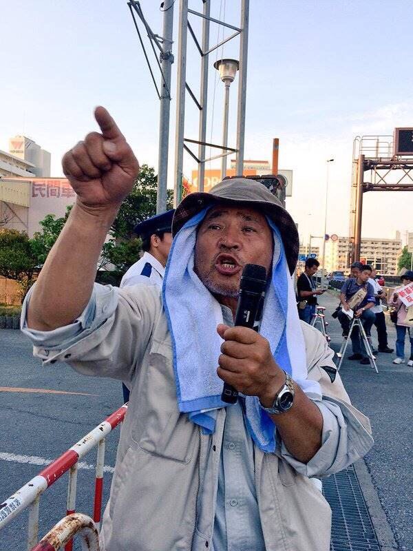 Prominent Okinawa peace activist Hiroji Yamashiro
