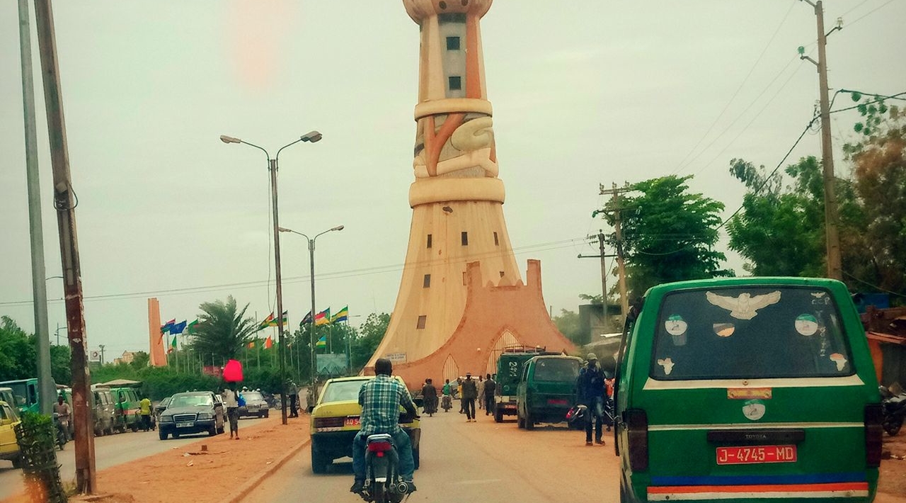 This picture was taken in Bamako, Mali capital