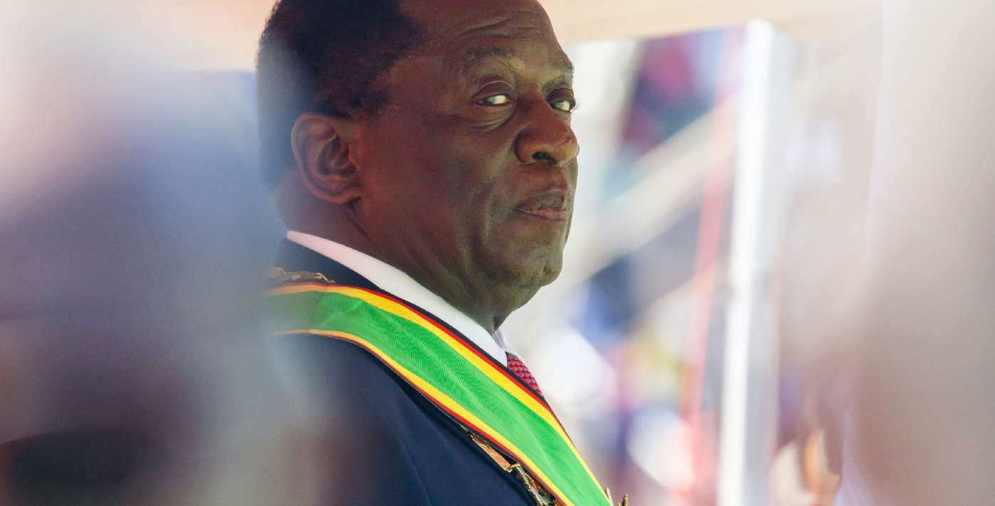 ZImbabwean president Emmerson Mnangagwa