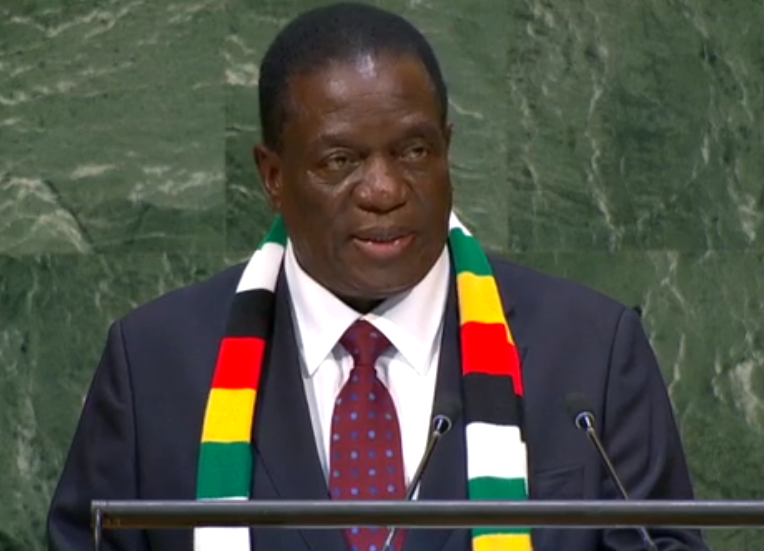 Emmerson Mnangagwa, Zimbabwean president
