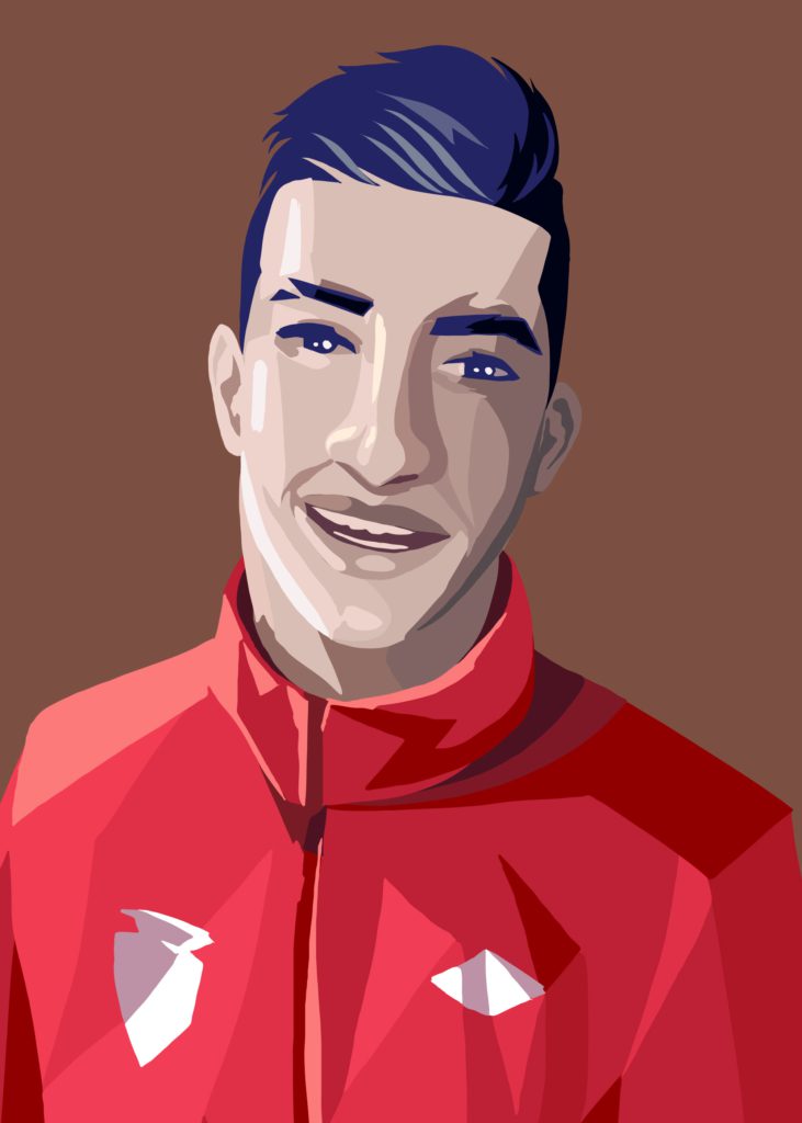 illustrations of young people in Tunisia