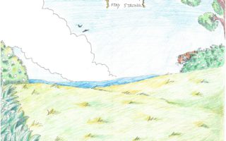 Thousands of students create messages of solidarity in Slovenia