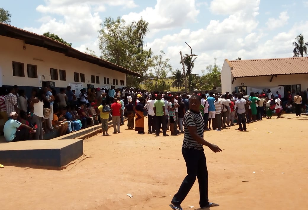 Local Government election day in Mozambique 10 October 2018