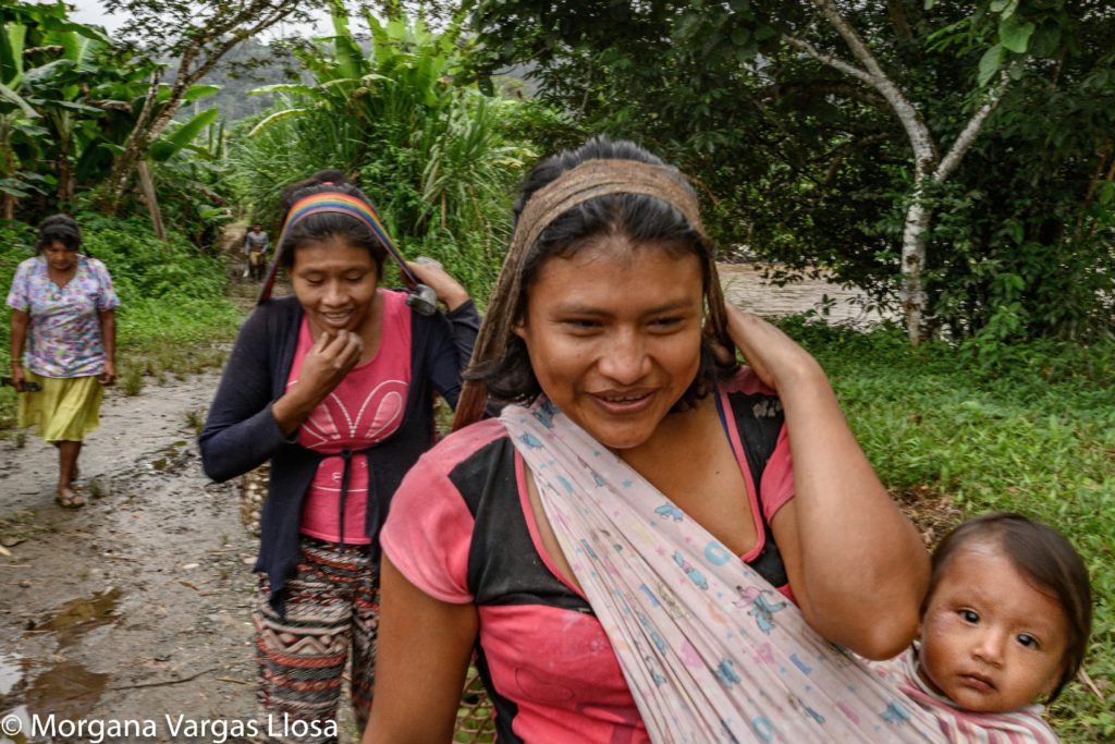 Women from La Curva community, Chiriaco. Photo: Morgana Vargas Llosa, 2019