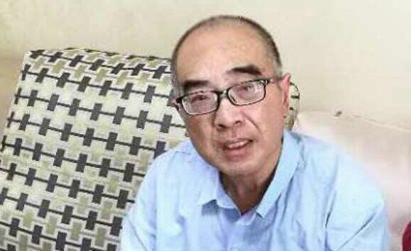 Chinese democracy activist Yan Tongyan pictured in August 2017.