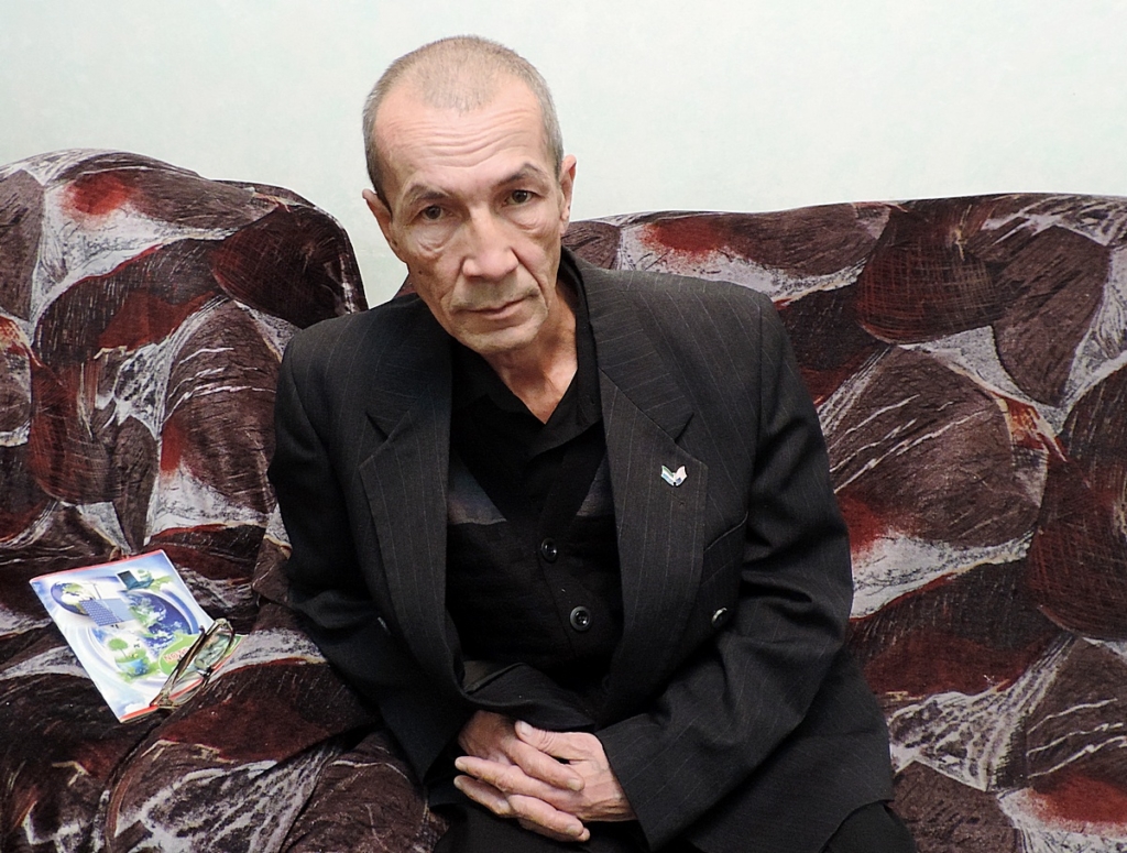Dilmurod Sayyid, journalist and rights activist in Uzbekistan, who was released in 2018.
