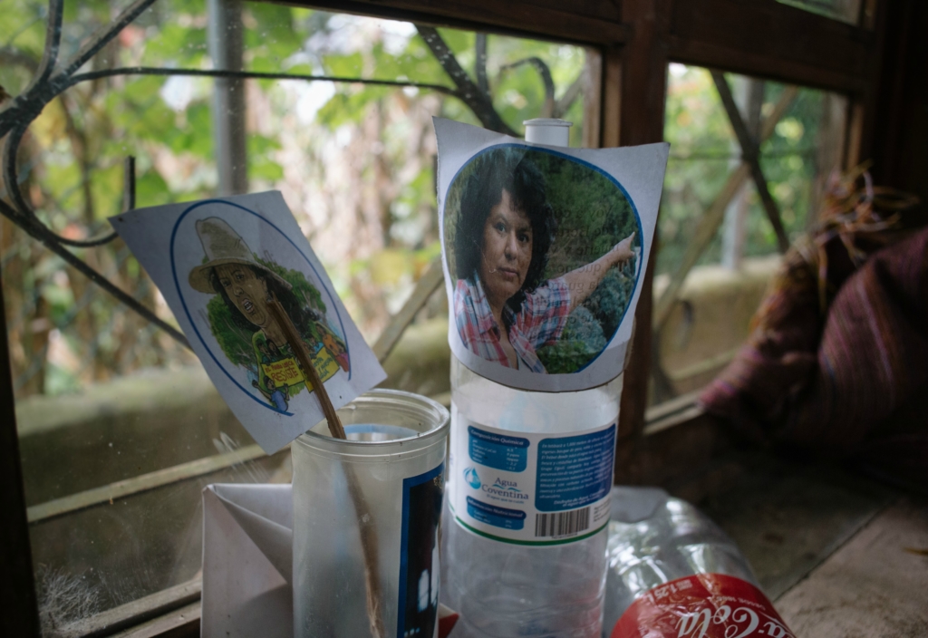 For years, Berta vocally campaigned against the construction of the Agua Zarca dam, because of the threat it would pose to the Indigenous Lenca people. © Amnesty International/Sergio Ortiz