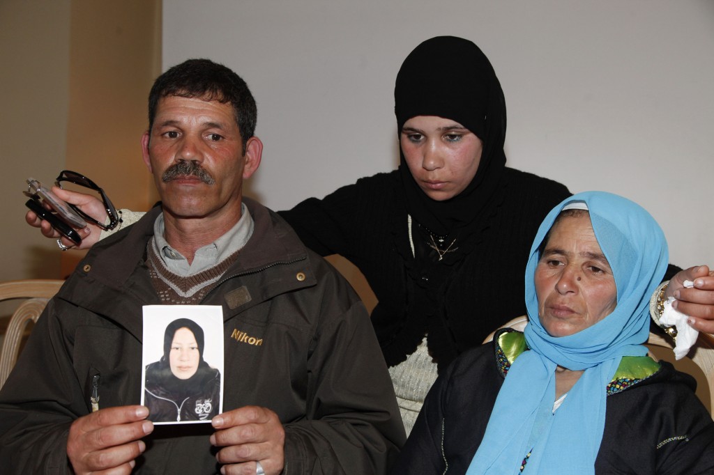 The family of Amina El-Filali in Morocco. © REUTERS