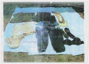 Petrija Piljevic’s belongings, which were returned to her son Dragan in a refuse sack. © Amnesty International