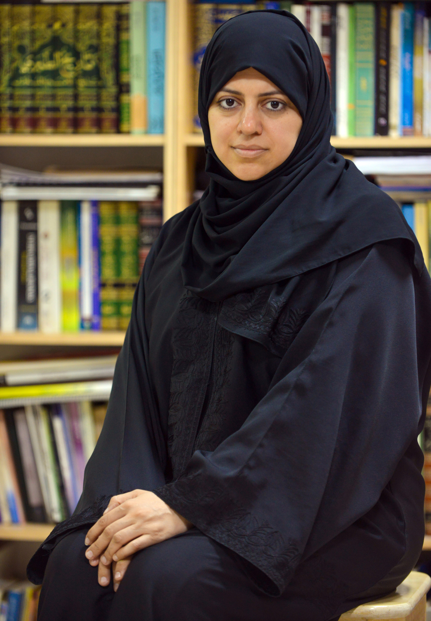 Portrait of Nassima al-Sadah