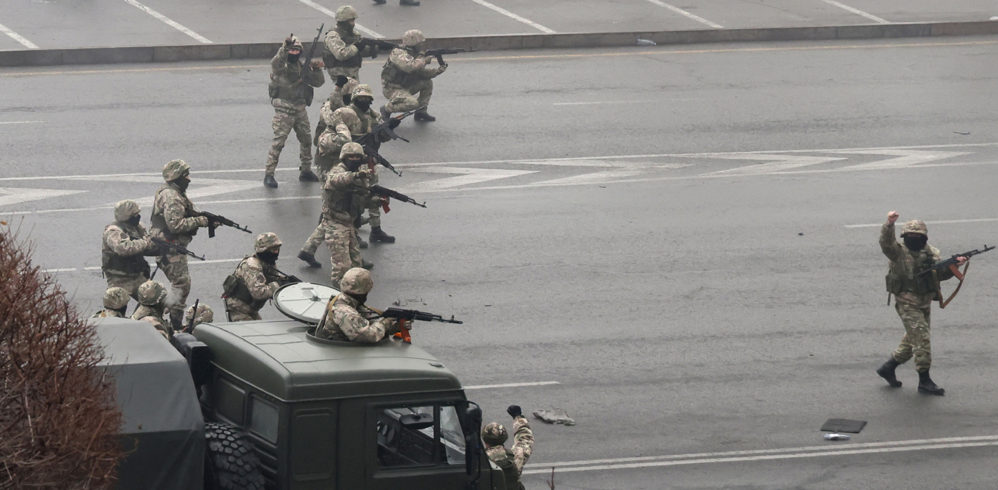 Security forces open fire in Almaty, Kazakhstan