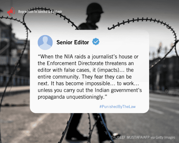 India: The Government must end the repression of rights in Jammu and ...