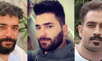 Photo collage of three men from left to right: Saleh Mirhashemi, Majid Kazemi, Saeed Yaghoubi