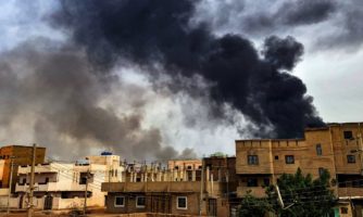 Destruction and violence in Sudan