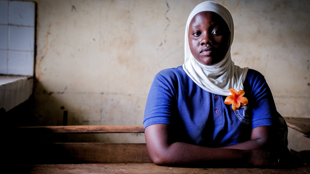 Mariama has been involved in the school club set up by Amnesty International since she was 8 years old