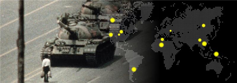 What is the Tiananmen crackdown?