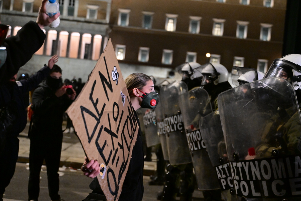 Greece: Dangerous policing tactics have turned peaceful protests into battlefields     