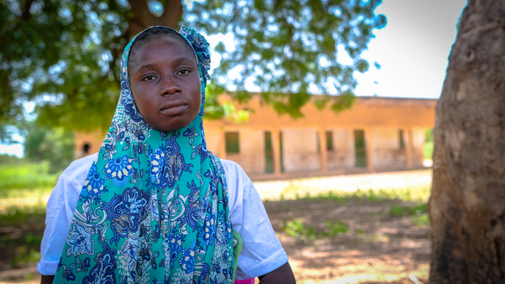 Bibata, from Burkina Faso, got married when she was 22 