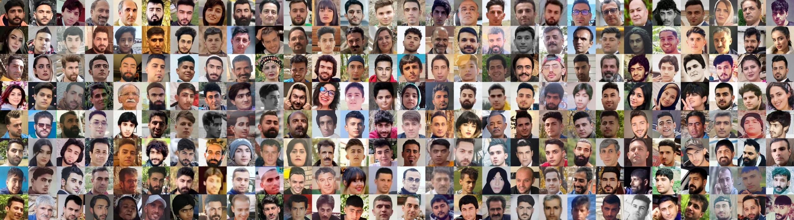 Compilation of protestors who were killed during Woman Life Freedom Uprising in Iran.