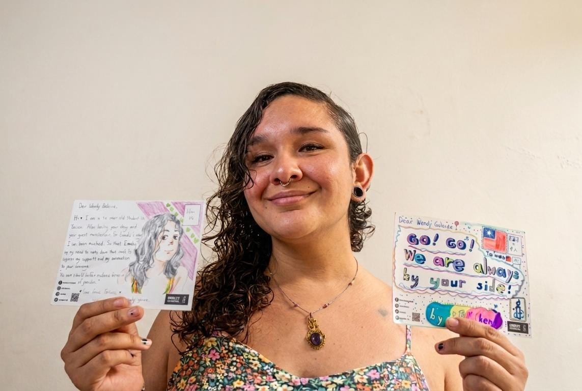 The letters that gave five human rights activists hope