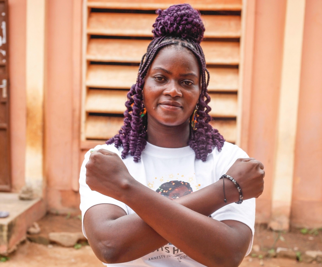Beninese Human Rights Star Julie Gbanmeton