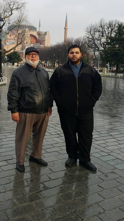 Dr. Abdallah Shehada y su hijo, Yahia Shehada