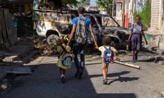 Violencia de bandas criminales en Haití