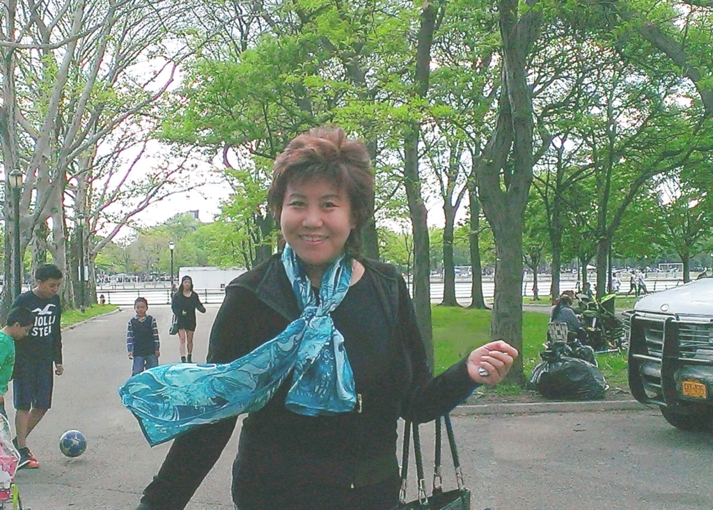 Lu Jinghua en Nueva York en 2014.