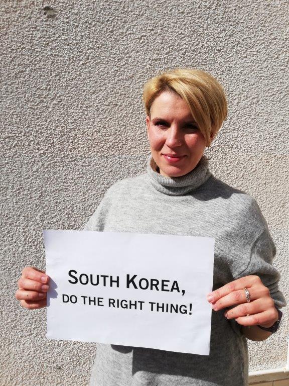 Karolina es activista del “Equipo Ideal contra el Aborto” (“Abortion Dream Team”) en Polonia.