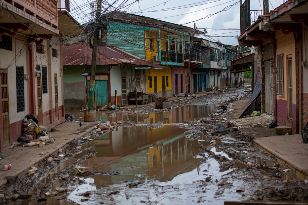 Más de 50.000 personas que viven en la ciudad de La Lima fueron evacuadas antes de la llegada del huracán Iota. Foto: Encarni Pindado
